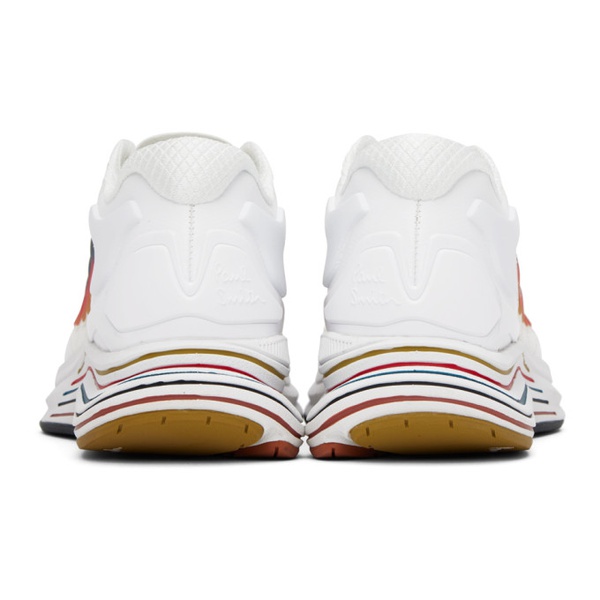  폴스미스 Paul Smith White Atom Sneakers 231260M237007