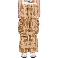 Perks and Mini Beige Chow Cargo Pants 241792M188001