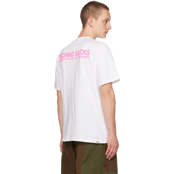  Perks and Mini White Pig Baby 에디트 Edition T-Shirt 232792M213000