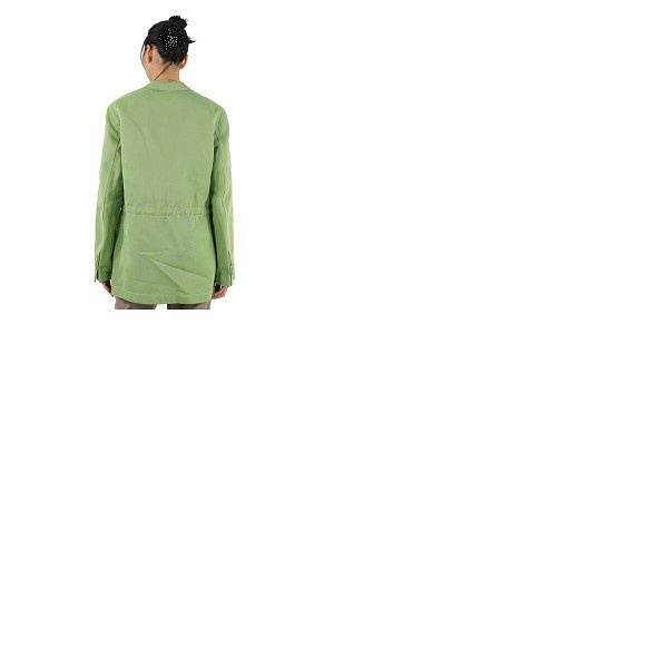  Petar P에트로 ETROV Ladies Green Issa Single-Breasted Oversized Jacket RS22J2