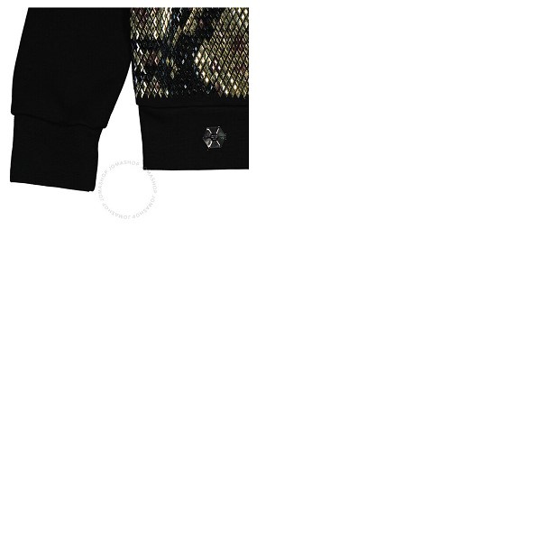 Philipp Plein Ladies Gold/Multi Earline Rhinestone Sweatshirt F17CWJO0057PJO002N16