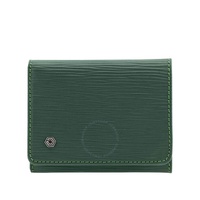 Picasso And Co Leather Wallet- Green Wave PLG1414GRN