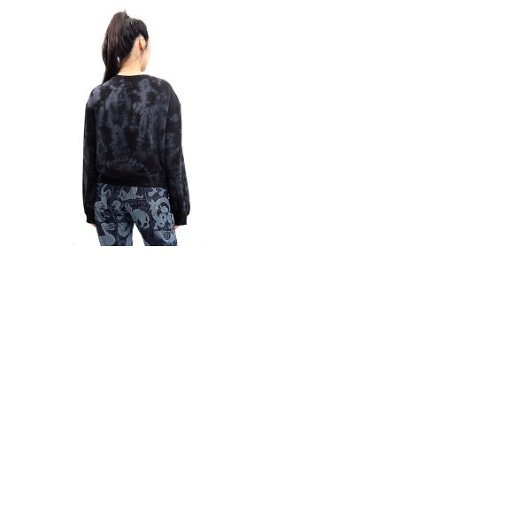  Pinko Ladies Black Caviale Monferrato Kiss Sweatshirt 1G178Q-Y7Y5 Z98