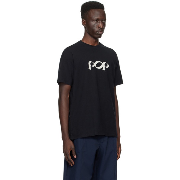  Pop Trading Company Black Bob T-Shirt 241959M213014