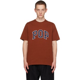 Pop Trading Company Red Arch T-Shirt 232959M213021