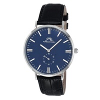 Porsamo Bleu MEN'S Henry Genuine Leather Blue Dial Watch 842AHEL