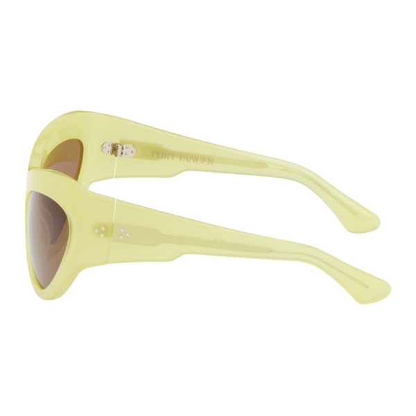  포트탕헤르 Port Tanger SSENSE Exclusive Yellow Darya Sunglasses 241458F005045