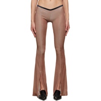 Poster Girl Brown Cutout Trousers 222770F087001