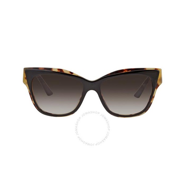 프라다 Prada Brown Gradient Cat Eye Ladies Sunglasses PR 23XS 3890A7 53