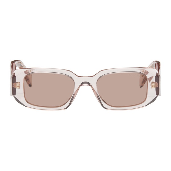  Prada Eyewear Pink Symbole Sunglasses 242208F005021