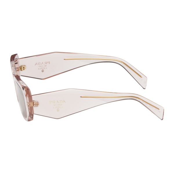  Prada Eyewear Pink Symbole Sunglasses 242208F005021