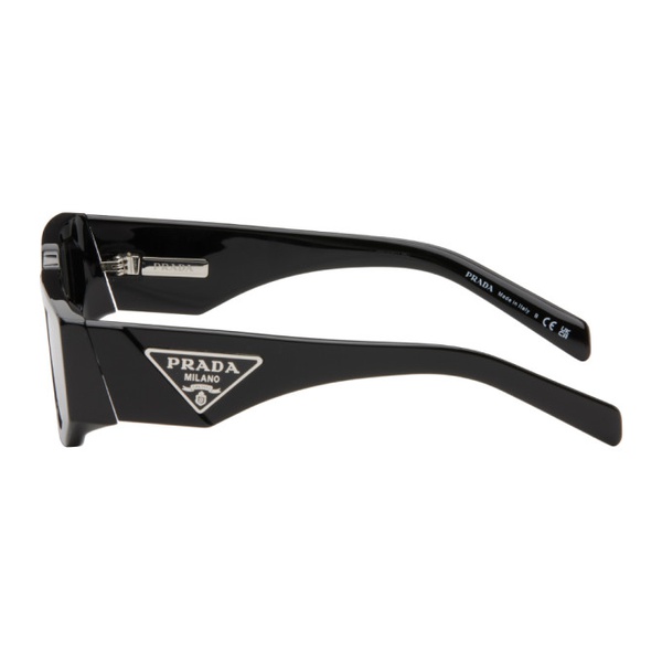  Prada Eyewear Black Logo Sunglasses 242208M134058