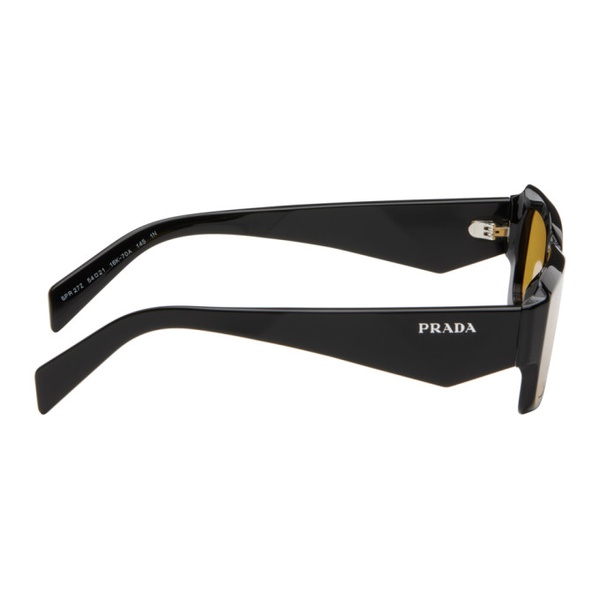  Prada Eyewear Black Symbole Sunglasses 242208M134000
