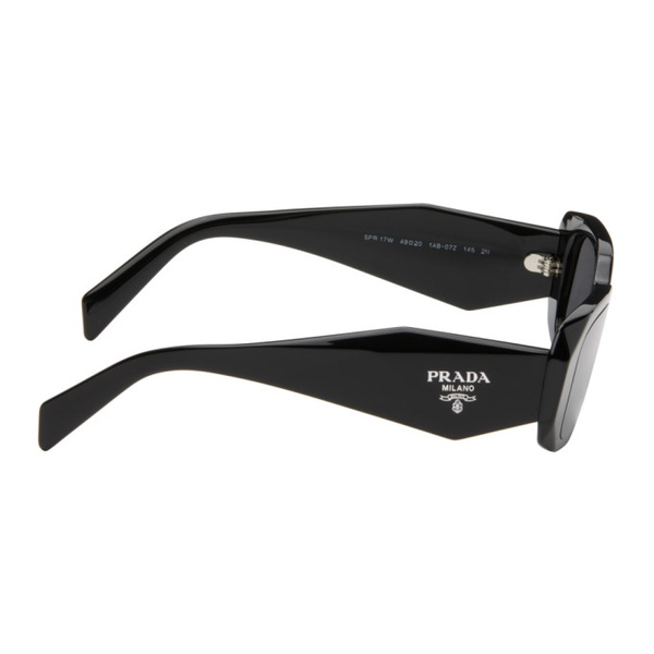  Prada Eyewear Black Symbole Sunglasses 242208M134005