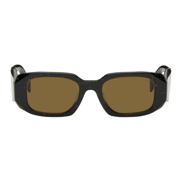  Prada Eyewear Black Symbole Sunglasses 242208M134059