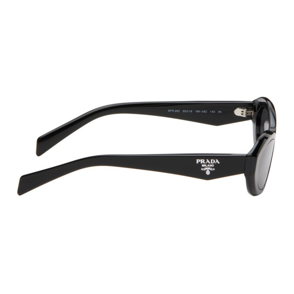  Prada Eyewear Black Symbole Sunglasses 242208M134003