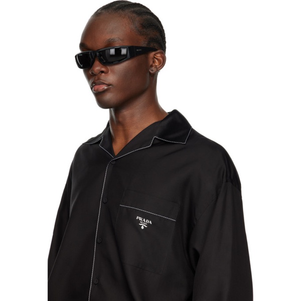 Prada Eyewear Black Runway Sunglasses 242208M134052