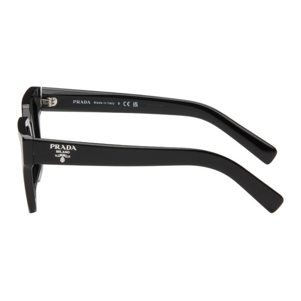  Prada Eyewear Black Square Sunglasses 242208M134060