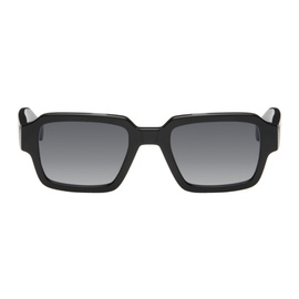 Prada Eyewear Black Logo Sunglasses 242208M134063