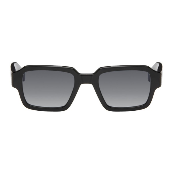  Prada Eyewear Black Logo Sunglasses 242208M134063