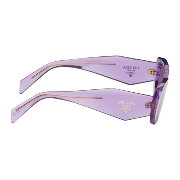  Prada Eyewear Purple Symbole Sunglasses 242208F005059