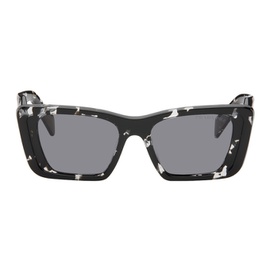 Prada Eyewear Black Symbole Sunglasses 242208F005041