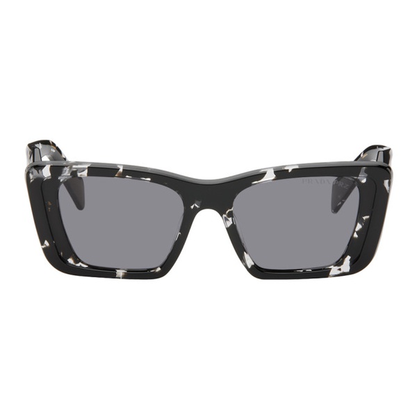  Prada Eyewear Black Symbole Sunglasses 242208F005041