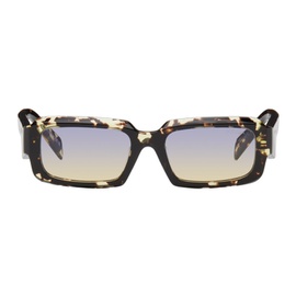 Prada Eyewear Tortoiseshell Symbole Sunglasses 242208F005068