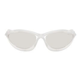 Prada Eyewear Transparent Runway Sunglasses 242208F005035