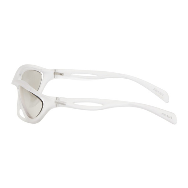  Prada Eyewear Transparent Runway Sunglasses 242208F005035