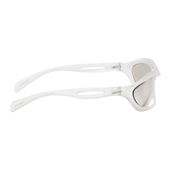  Prada Eyewear Transparent Runway Sunglasses 242208M134032