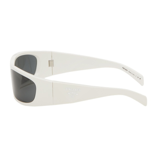  Prada Eyewear White Symbole Sunglasses 242208M134028