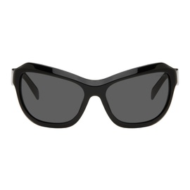 Prada Eyewear Black Swing Sunglasses 242208M134014