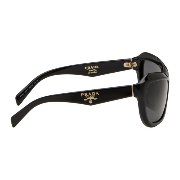  Prada Eyewear Black Swing Sunglasses 242208M134014