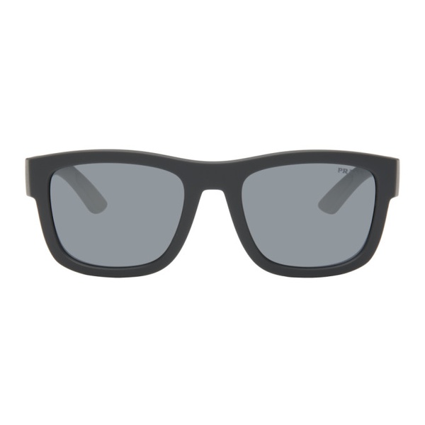  Prada Eyewear Gray Linea Rossa Active Sunglasses 242208M134013