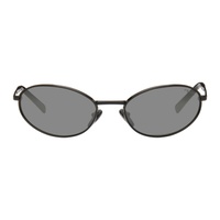 Prada Eyewear Black Logo Sunglasses 242208M134022