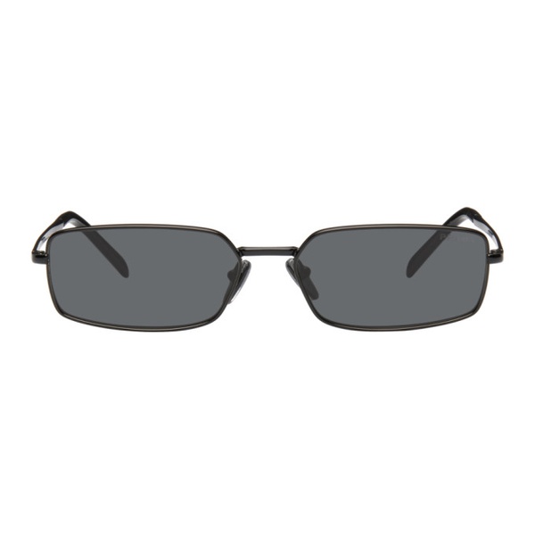  Prada Eyewear Black Logo Sunglasses 242208M134029