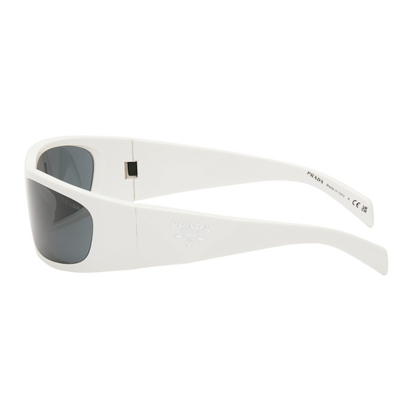  Prada Eyewear White Symbole Sunglasses 242208F005065