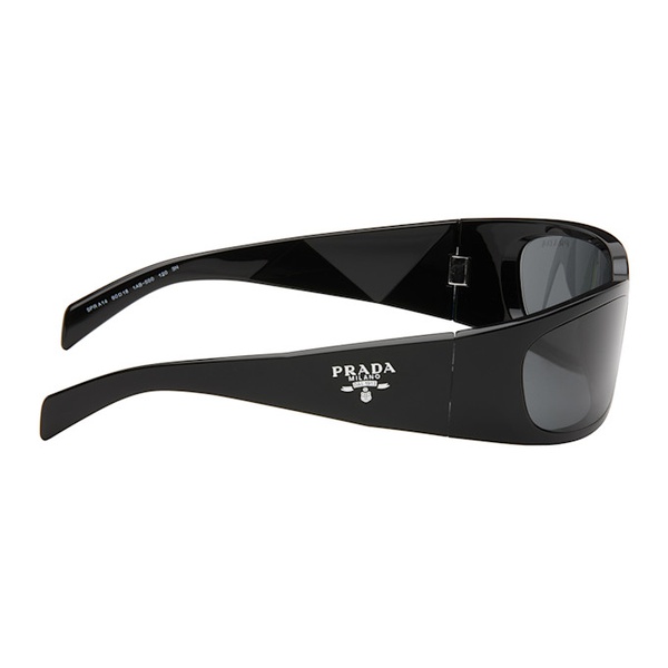  Prada Eyewear Black Symbole Sunglasses 242208F005066