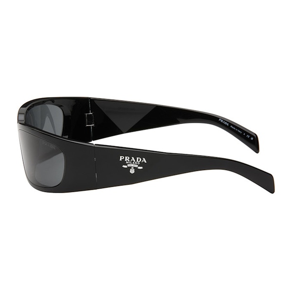  Prada Eyewear Black Symbole Sunglasses 242208F005066