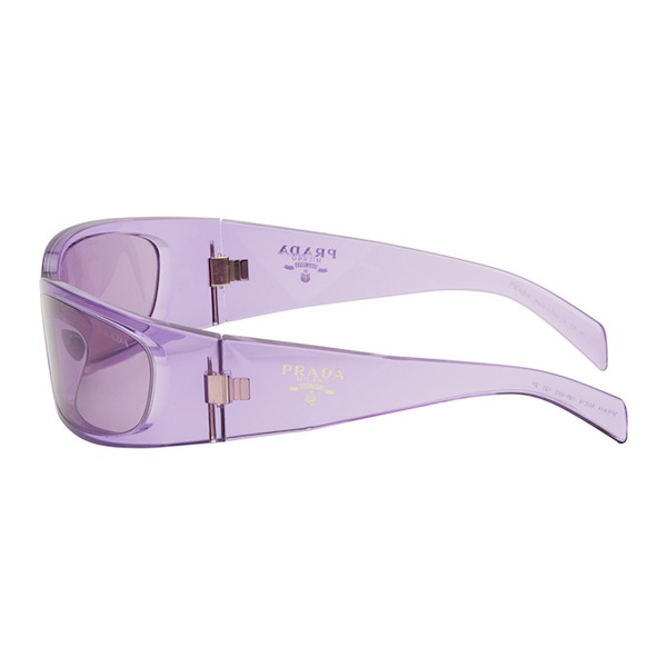  Prada Eyewear Purple Symbole Sunglasses 242208F005067