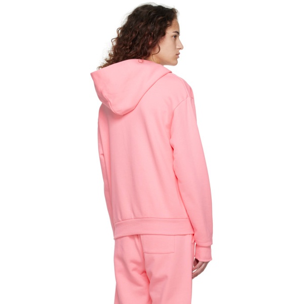 Praying SSENSE Exclusive Pink Butterfly Hoodie 231810F097006