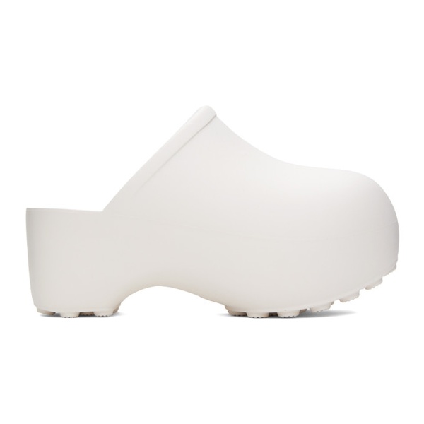  White Praying Loafers 232810M231000