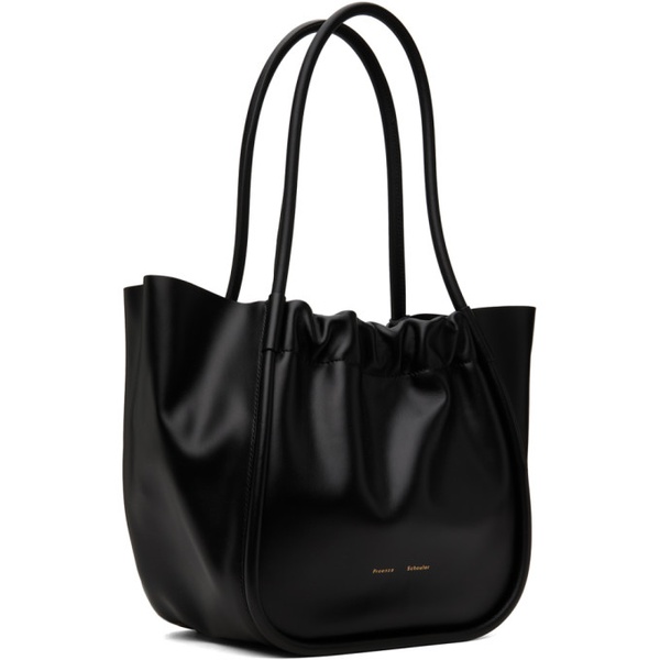  프로엔자 슐러 Proenza Schouler Black Large Ruched Tote 241288F049011