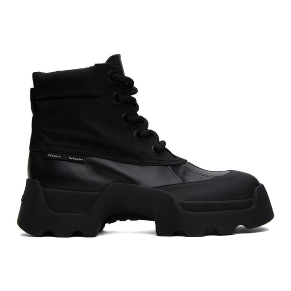  프로엔자 슐러 Proenza Schouler Black Stomp Boots 232288F113011