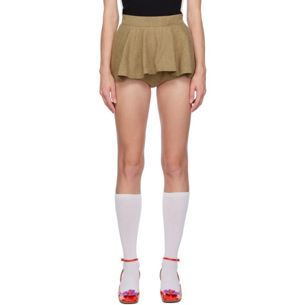  푸시버튼 Pushbutton SSENSE Exclusive Beige Skort 232252F088011