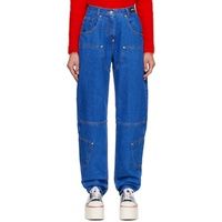 푸시버튼 Pushbutton Blue Workwear Jeans 222252F069017