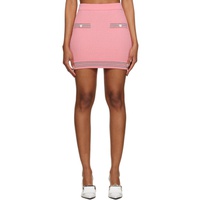 푸시버튼 Pushbutton Pink Button Miniskirt 231252F090034