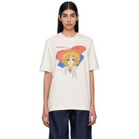 푸시버튼 Pushbutton SSENSE Exclusive White Soulful Crying Girl T-Shirt 231252F110072