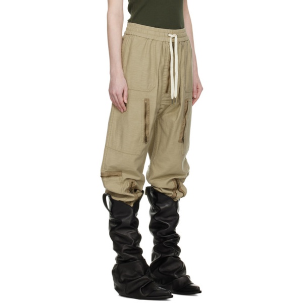  알썰틴 R13 Khaki Flight Lounge Pants 231021F086001